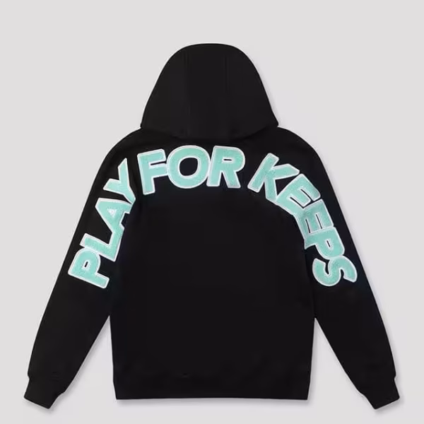 Geedup Co Play For Keeps Hoodie – Black Teal