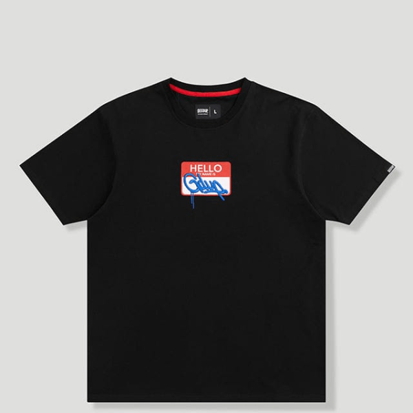 GDUP Sticker T-Shirt Black