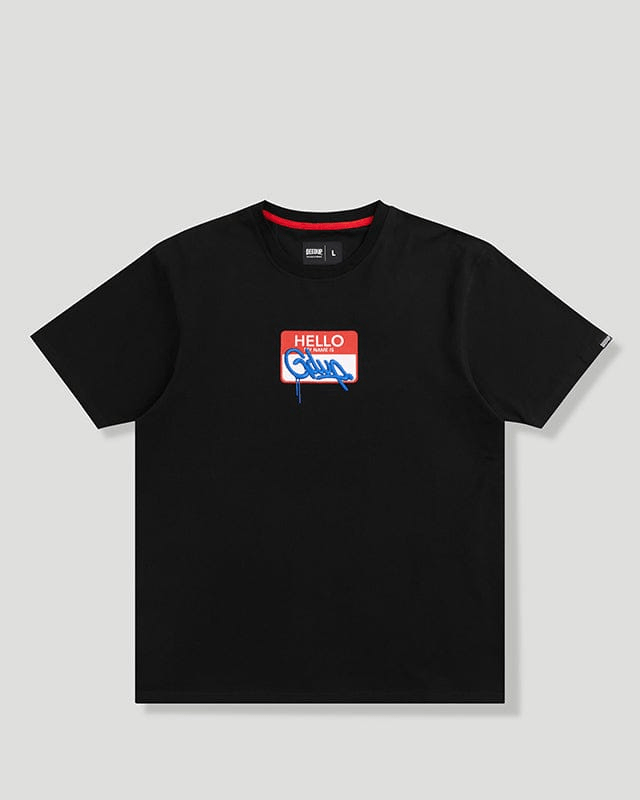GDUP Sticker T-Shirt Black GDUP Sticker T-Shirt Black