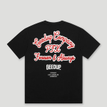 Geedup Company T-Shirt Black/Red
