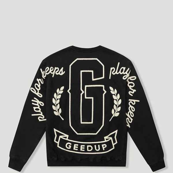 Geedup G/PFK Script Crewneck Black
