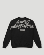 Geedup Always Neighbourhood Crewneck Black