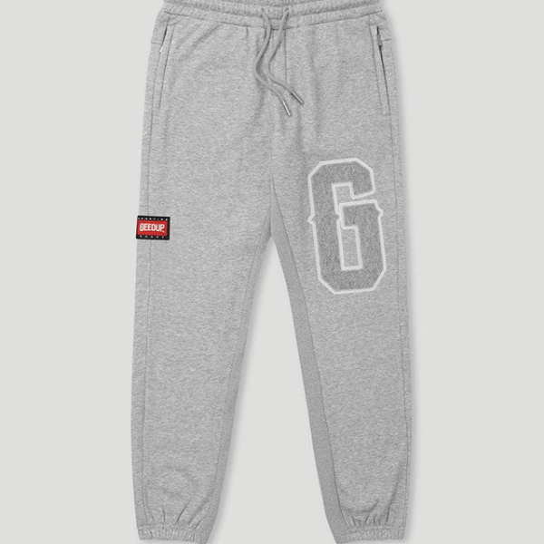 Geedup O/S G Trackpants Grey Marle