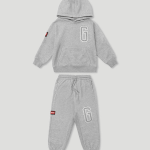 Geedup OS G Kids Tracksuit Grey