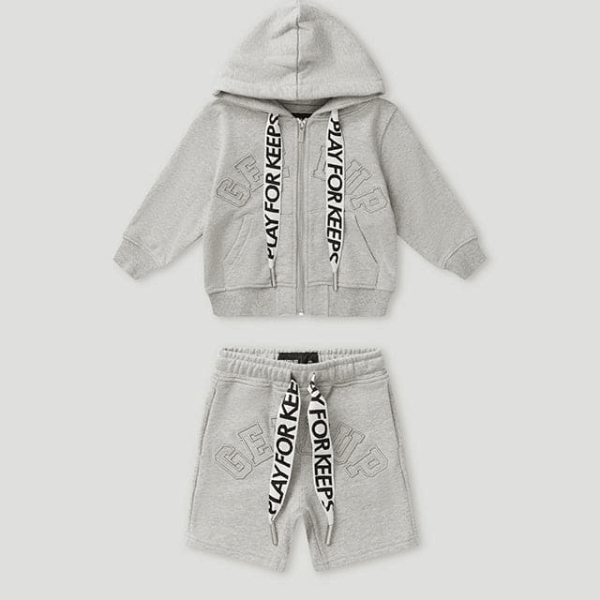 Geedup PFK Laced Kids Tracksuit Grey