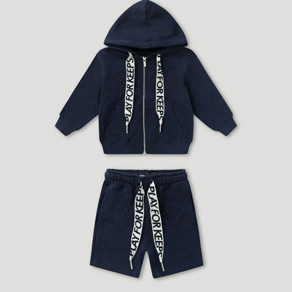 Geedup PFK Laced Kids Tracksuit Navy