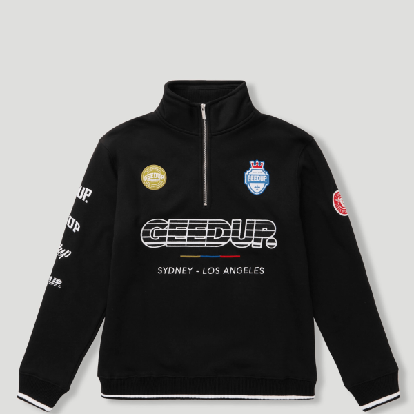 Geedup Sportsman Badges QTR ZIP Black