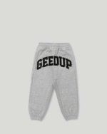 Geedup Team Logo Kids Tracksuit Grey/Black