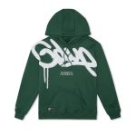 Geedup Handstyle Hoodie Green/White