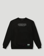 Geedup OS Sportsman 2.0 Crewneck Black/Aqua Green