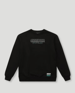 Geedup OS Sportsman 2.0 Crewneck Black/Aqua Green