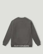 Geedup PFK Core Logo Embossed Crewneck Asphalt