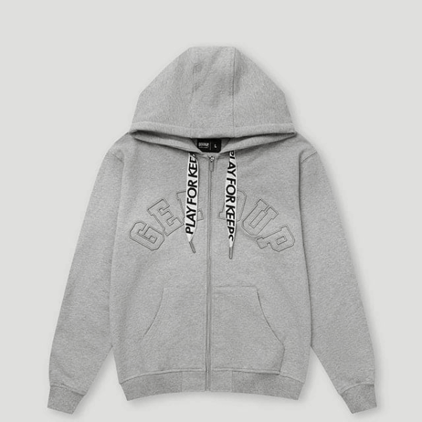 Geedup PFK Laced Zip Jacket Grey
