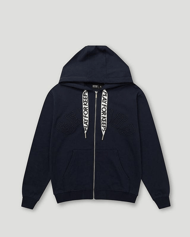 Geedup PFK Laced Zip Jacket Navy Geedup PFK Laced Zip Jacket Navy