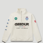Geedup Sportsman Badges QTR ZIP Light Cream