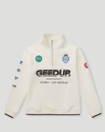 Geedup Sportsman Badges QTR ZIP Light Cream
