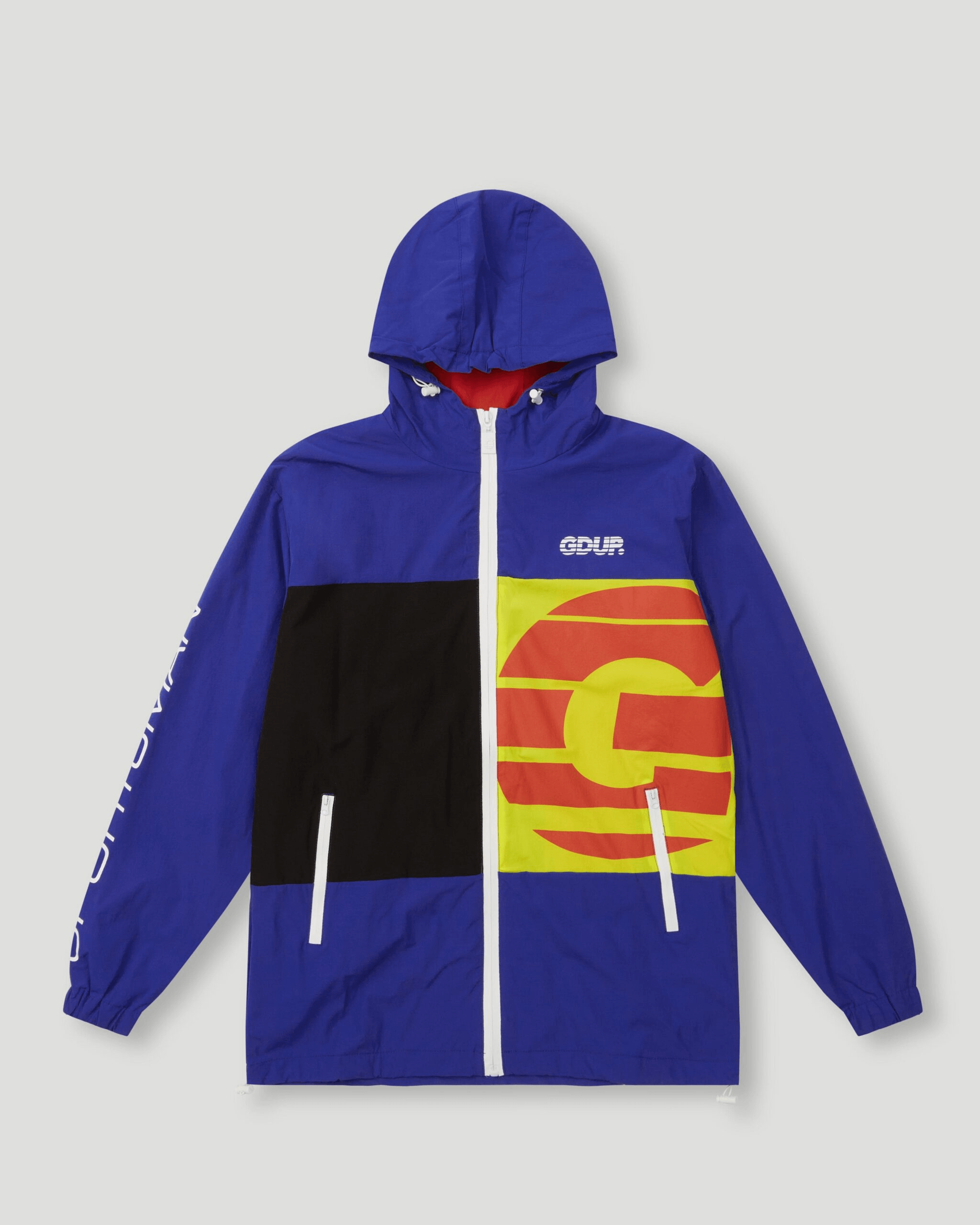 Geedup Sportsman Zip Spray Jacket Royal Blue/Hyper Geedup Sportsman Zip Spray Jacket Royal Blue/Hyper