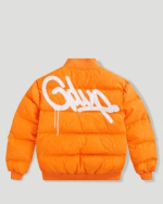 Geedup Team Logo/Handstyle Reversible Bomber Black/Orange