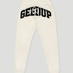 Geedup Team Logo Trackpants Buttercream/Black