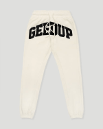 Geedup Team Logo Trackpants Buttercream/Black