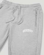 Geedup Team Logo Trackpants Grey Marle