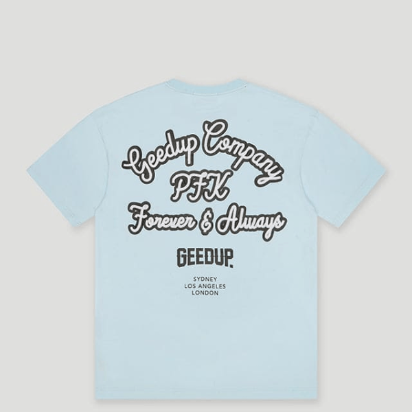 Geedup Company T-Shirt Light Blue