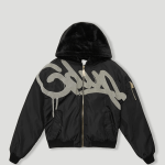 Geedup Handstyle / Team Logo Bomber Black / White