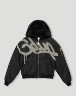 Geedup Handstyle / Team Logo Bomber Black / White