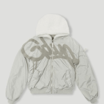 Geedup Handstyle/Team Logo Bomber Grey/White