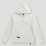 Geedup O/S Emblem Emboss Hoodie Ice Grey