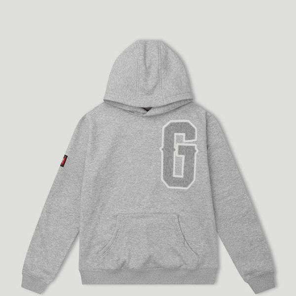 Geedup O/S G Hoodie Grey Marle