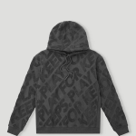 Geedup PFK Monogram Hoodie Charcoal Grey