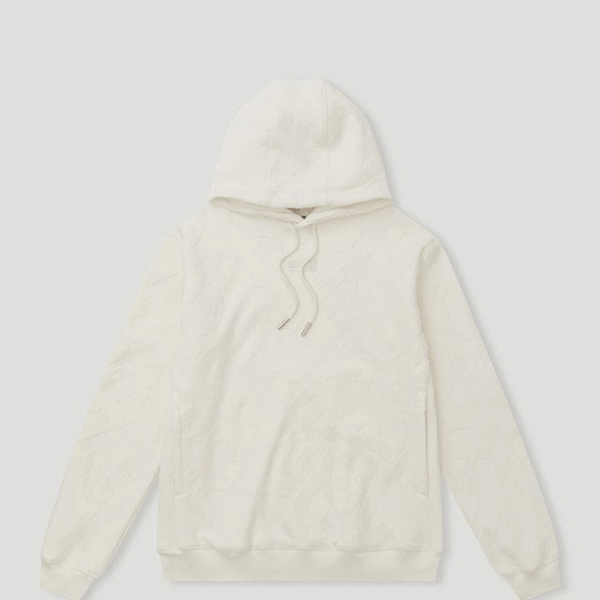 Geedup PFK Monogram Hoodie Light Cream