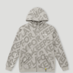 Geedup PFK Monogram Zip Jacket Concrete