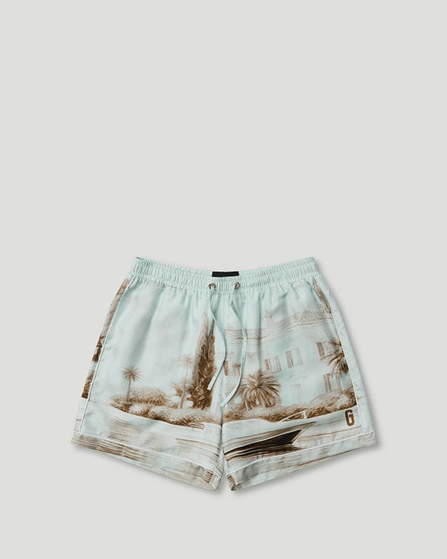 Geedup X C.D.G Silk Short Pastel Mint Geedup X C.D.G Silk Short Pastel Mint
