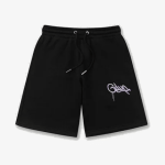 Geedup EMB Black Lavender Shorts