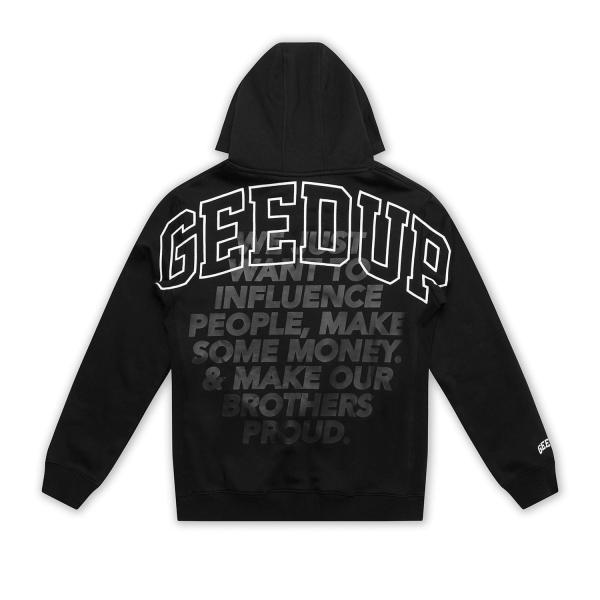 Geedup Proud Team Logo Hoodie Black
