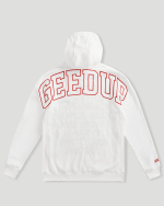 Geedup Proud Team Logo Hoodie White/Red