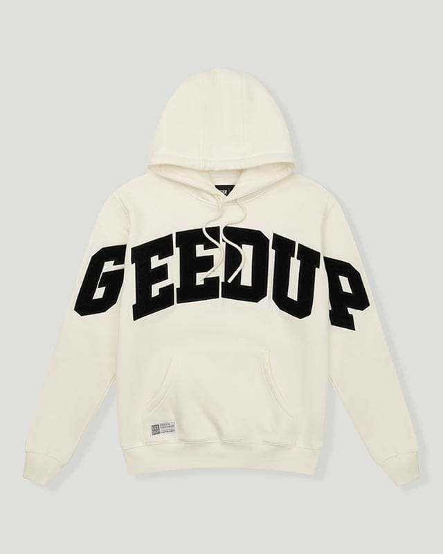 Geedup Team Logo Hoodie Buttercream/Black Geedup Team Logo Hoodie Buttercream/Black