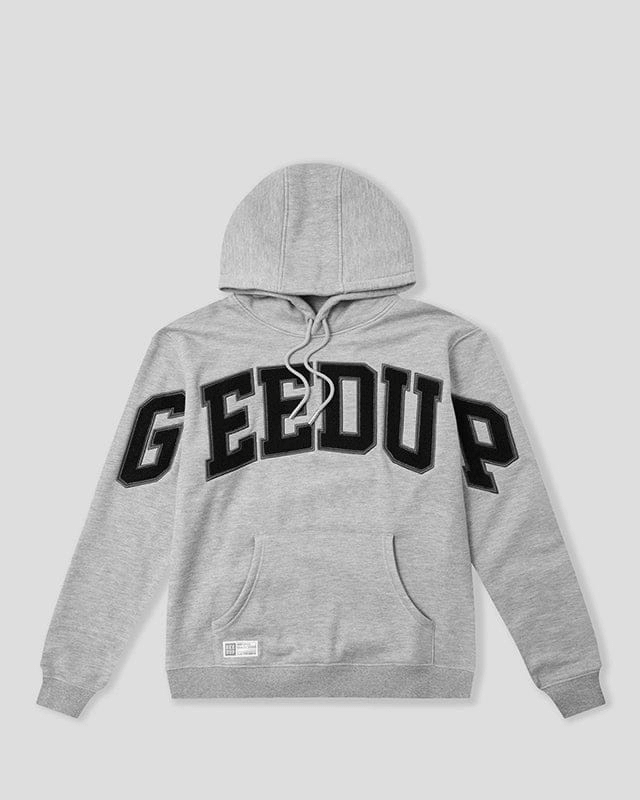 Geedup Team Logo Hoodie Grey Marle/Black Geedup Team Logo Hoodie Grey Marle/Black