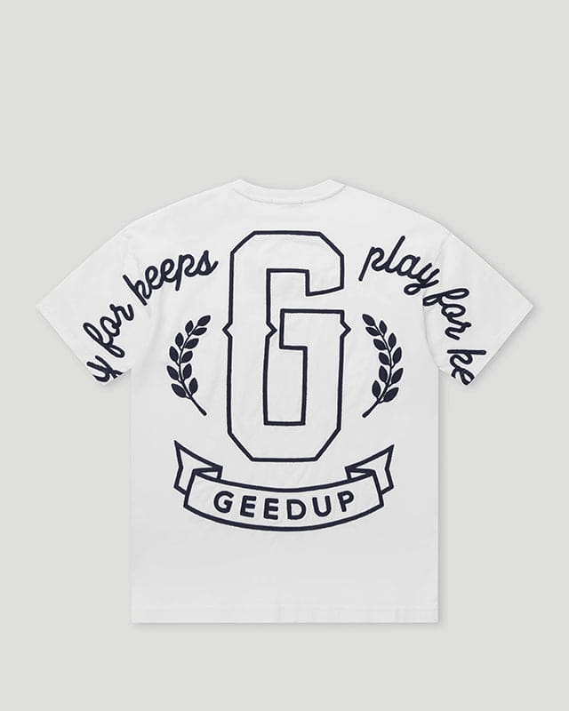 Geedup G PFK T-Shirt White/Navy Geedup G PFK T-Shirt White/Navy