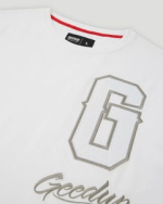 Geedup G Script Logo T-Shirt White