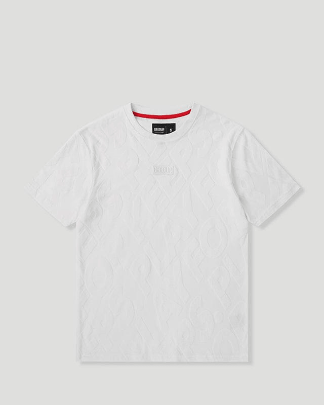 Geedup PFK Monogram T-Shirt White Geedup PFK Monogram T-Shirt White