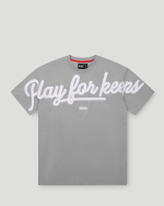 Geedup PFK Script T-Shirt Grey/White