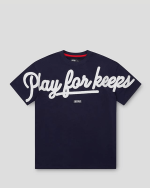 Geedup PFK Script T-Shirt Navy/White