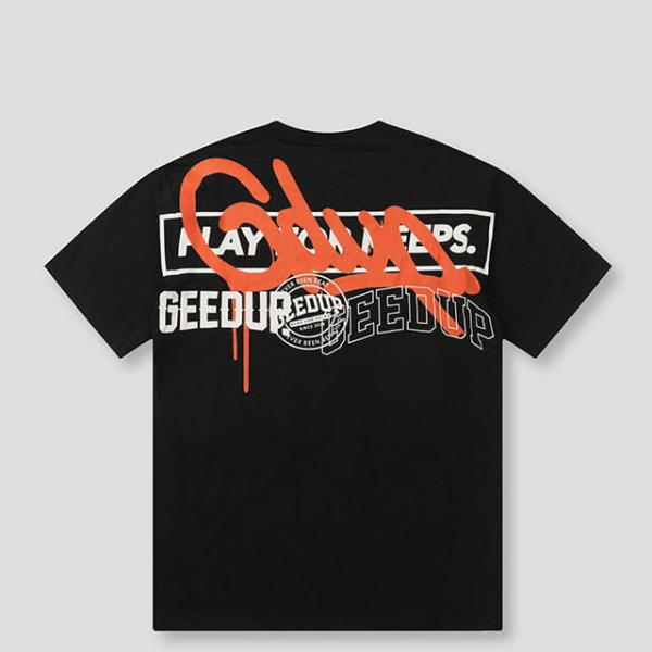 Geedup Subway T-Shirt Black/Orange