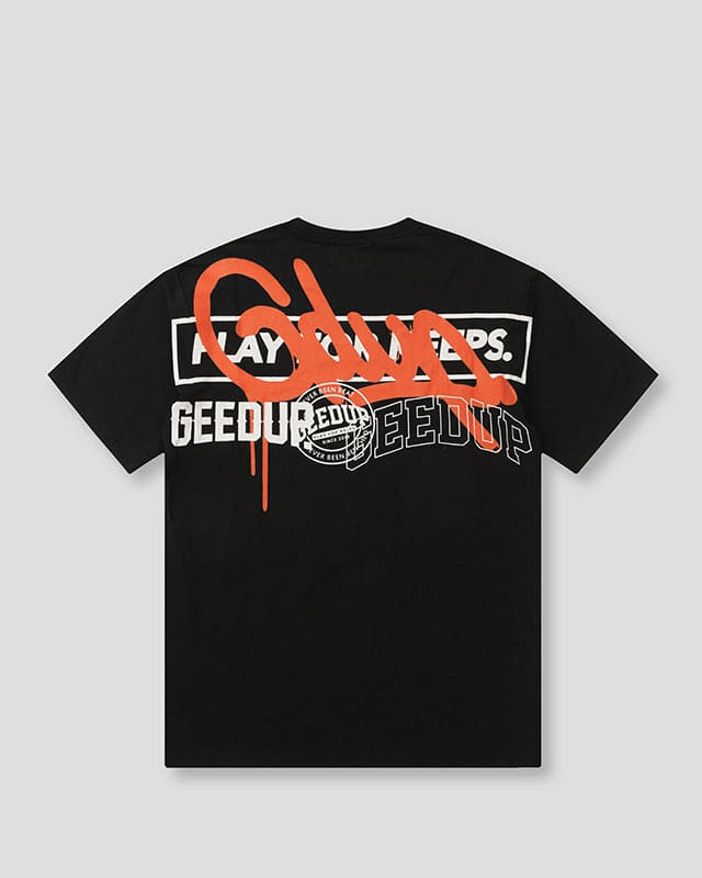 Geedup Subway T-Shirt Black/Orange Geedup Subway T-Shirt Black/Orange