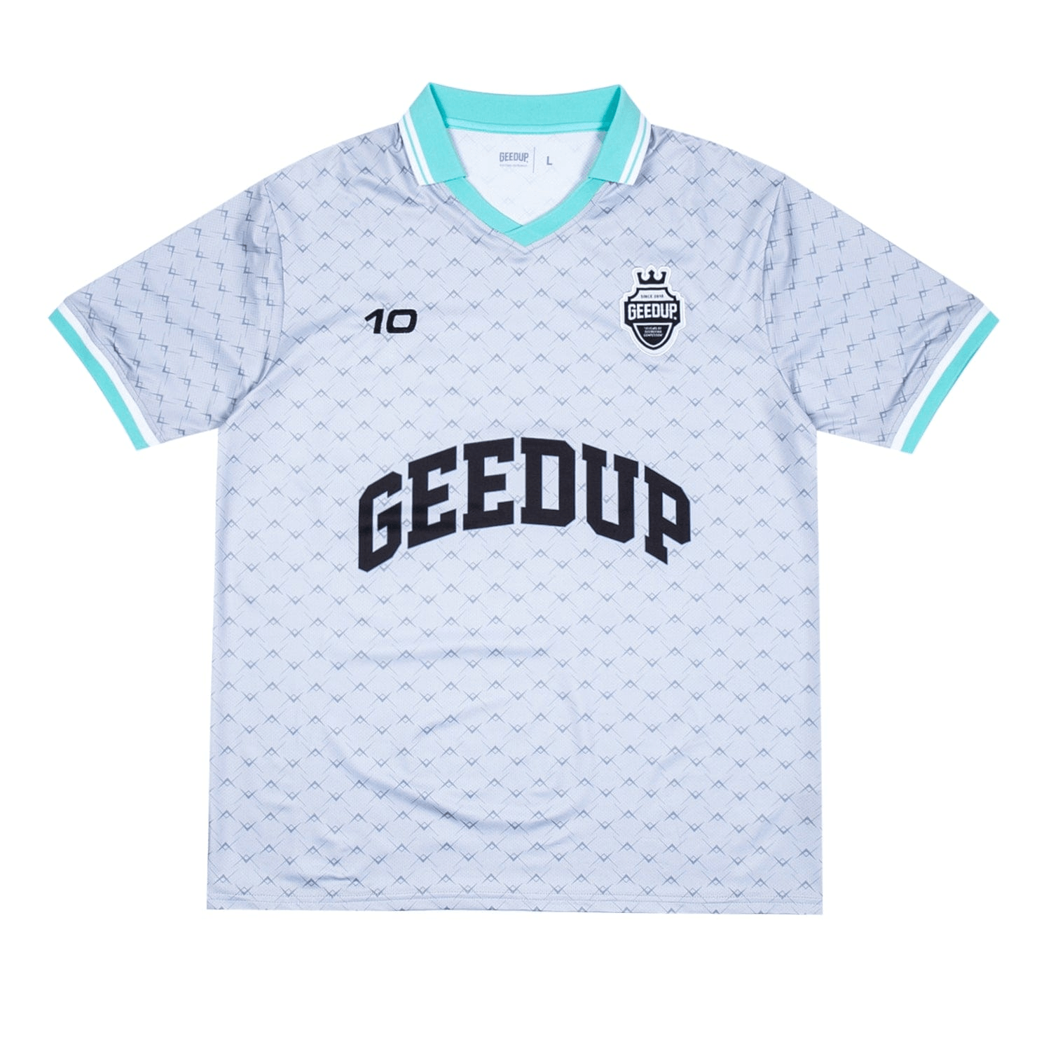 Geedup Team Logo Field Jersey Grey Geedup Team Logo Field Jersey Grey