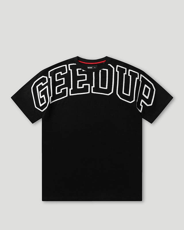 Geedup Team Logo T-Shirt Black/White Geedup Team Logo T-Shirt Black/White