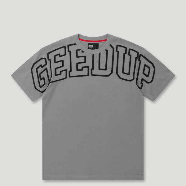 Geedup Team Logo T-Shirt Charcoal/Black